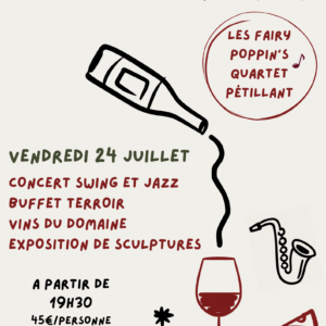 Soirée Jazz & Vin - Fairy Poppins 